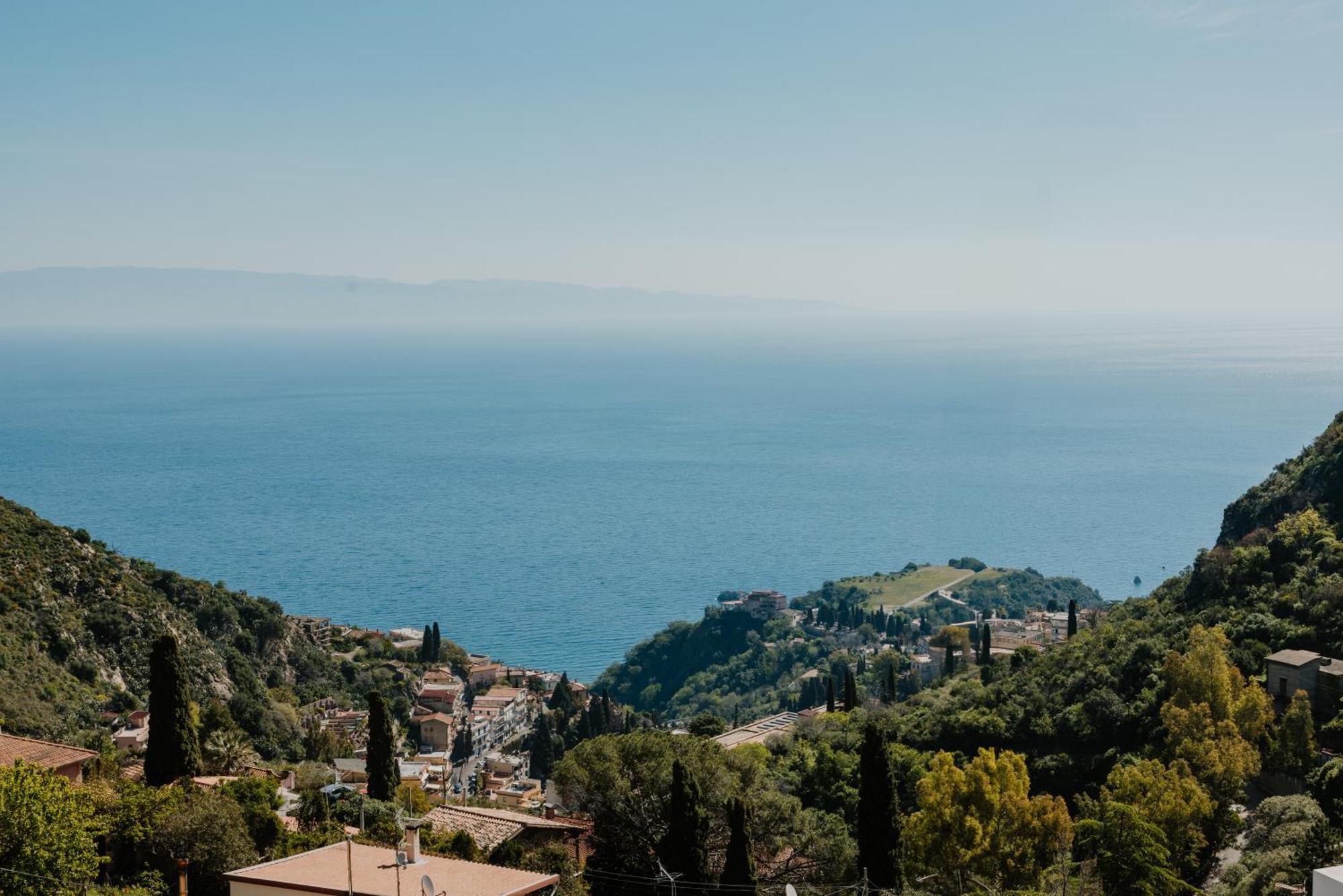 Villa Da Vinci Luxury Panoramic Apartments - Taormina Rooms Collection Exterior foto